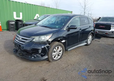 2014 Honda Cr-V Ex-L z USA, uszkodzony, nr VIN 2HKRM4H71EH622461